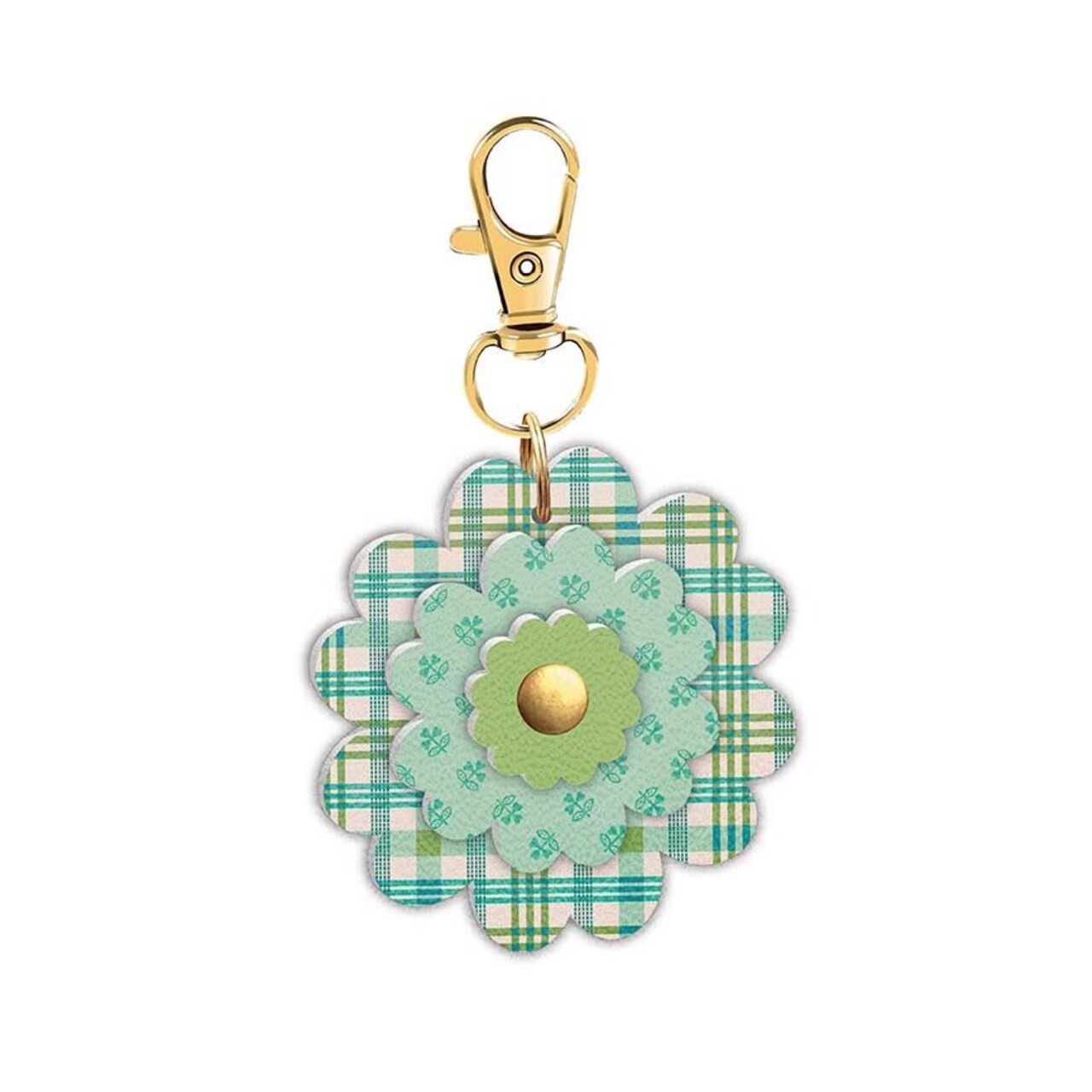 Riley Blake Designs Lori Holt Leather Flower Charm STLR-46824